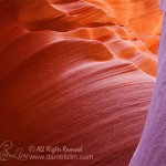 Spiral rock arches - Lower Antelope Canyon