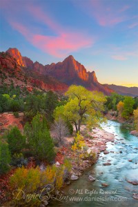 The Watchman Sunset at Zion National Park