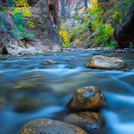 Entering the Virgin Narrows, Zion National Park